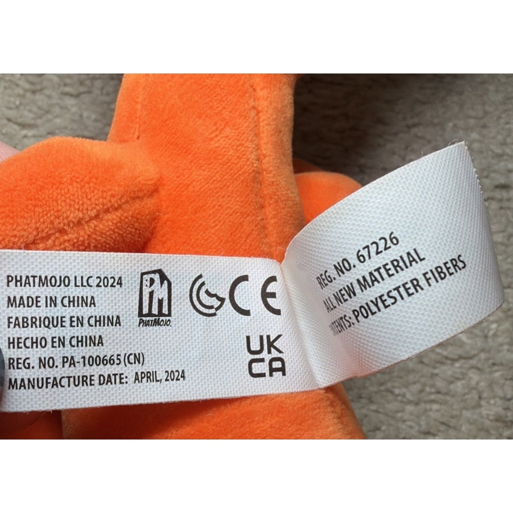 Rainbow Friends 8" Plush Toy Series 2 Orange & Cyan Roblox Roy & Charcle LLC - Picture 8 of 16